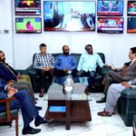 EDG/PIO Dr. Tariq Mahmood Khan in a meeting with a delegation of Rawalpindi/Islamabad Union of Journalists (RIUJ) at PID Headquarters