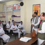 Caretaker Federal Health Minister Dr. Nadeem Jan visited the Regional Training Institute of Health