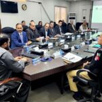 Caretaker Federal Minister for Interior Sarfraz Ahmed Bugti chairing National Action Plan Coordination Committee Meeting.