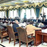Caretaker Prime Minister Anwaar-ul-Haq Kakar chairs the 2nd meeting of the Pakistan, Climate Change Council