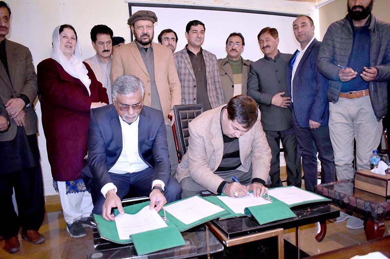 Chief Minister Gilgit-Baltistan Haji Gulbar Khan inaugurating the 1MW Solar Plant & 600kWp BESS at Duikar