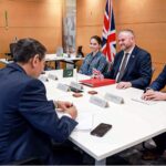 Caretaker Federal Minister for National Health Services, Regulations and Coordination, Dr. Nadeem Jan met with the British Minister of State for Health, Andrew Stephenson