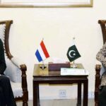 Ambassador of Netherlands, H.E. Mrs. Henny De Vries, called on Caretaker Federal Minister for Finance, Revenue, and Economic Affairs, Dr. Shamshad Akthar at Finance Division
