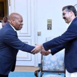 President of The Senate of the Republic of Rwanda, Dr. Kalinda Francois Xavier calls on Caretaker Prime Minister Anwaar-ul-Haq Kakar