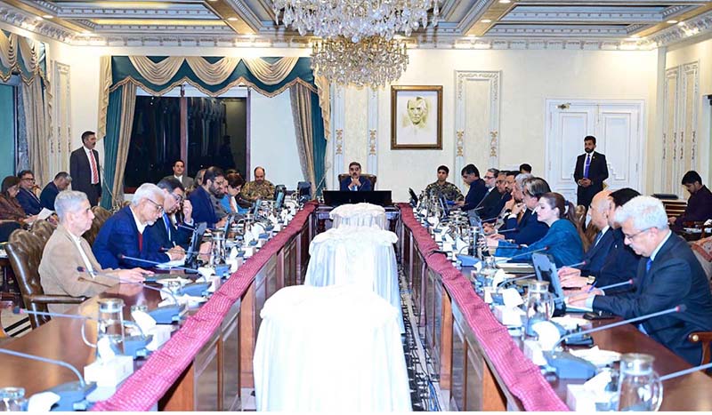 Caretaker Prime Minister Anwaar-ul-Haq Kakar chairs meeting of the Cabinet
