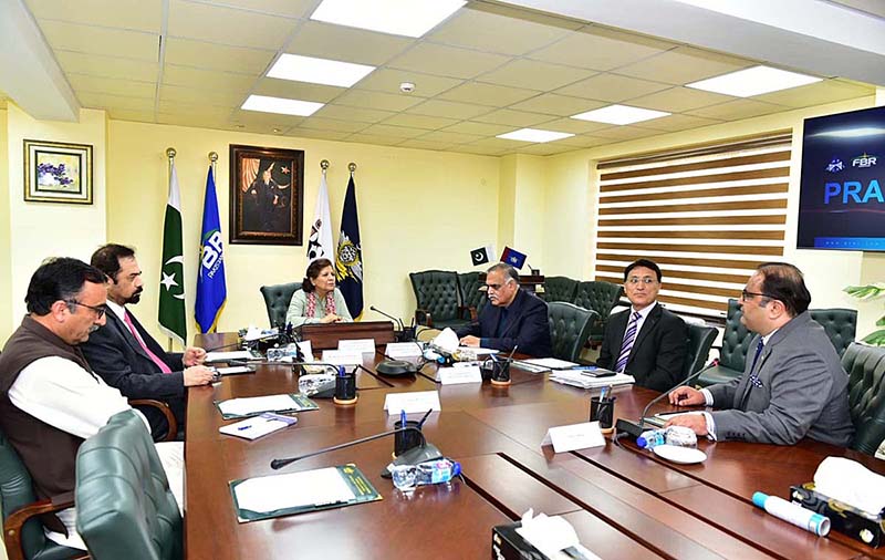 The Caretaker Minister for Finance, Revenue, & Economic Affairs, Dr. Shamshad Akthar held a Meeting with Chairman FBR and his team and reviewed FBR reform and measures to enhance the revenue. She directed Chairman FBR to make all out efforts to improve the efficiency of PRAL to facilitate the taxpayers.