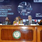Federal Minister Madad Ali Sindhi attended the opening ceremony of International Conference on “Revolutionizing Higher Education: Reconciling required and Acquired Learning" by IIUI.