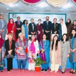 SAPM for Human rights and Women Empowerment, Mushaal Hussein Mullick, attending the opening ceremony of the two day international conference on Transformative Nexus: higher education and women empowerment at Fatima Jinnah University.