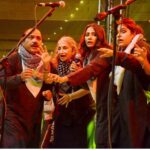 Renowned Dancer Sheema Kirmani's Tehrik-e-Niswan presenting "Aah Palestine!" a dramatic tribute at Karachi Press Club Family Gala event