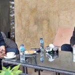 Chief Secretary GB Abrar Ahmed Mirza calls on Chief Minister GB Haji Gul Bar Khan