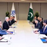 The Caretaker Prime Minister Anwaar-ul-Haq Kakar meets with the Secretary General of ECO Mr. Khusrav Noziri on the sidelines of 16th ECO Summit