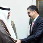 Ambassador of UAE to Pakistan Hamad Obaid Ibrahim Salem Al-Zaabi called on Caretaker Prime Minister Anwaar-ul-Haq Kakar