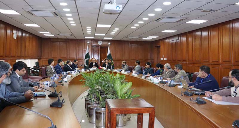 Mr. Justice Syed Mansoor Ali Shah, Judge Supreme Court of Pakistan/Chairman, National Judicial Automation Committee (NJAC) convened a meeting at Supreme Court of Pakistan
