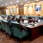 Chief Minister Gilgit-Baltistan Haji Gulber Khan chairing the meeting with Awami Action Committee at CM Secretariat