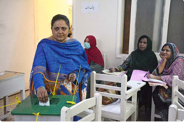 Polling underway for LG by-polls across Sindh