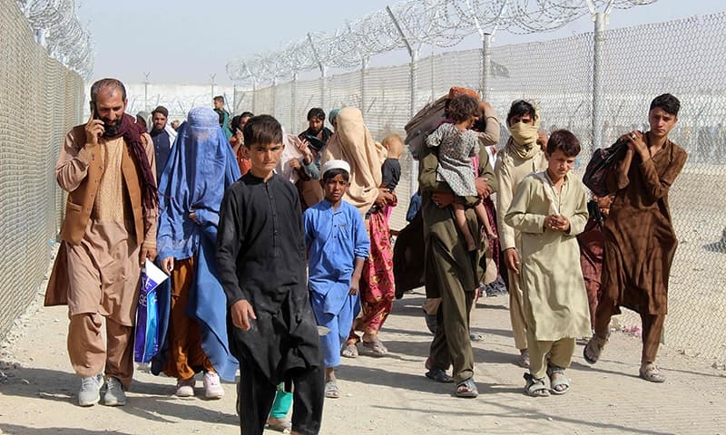 112 illegally staying foreigners held; 235,237 Afghan returned home via KP