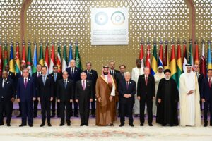 Muslim leaders array in defence of Palestine; vehemently castigate Israeli aggression, brutality