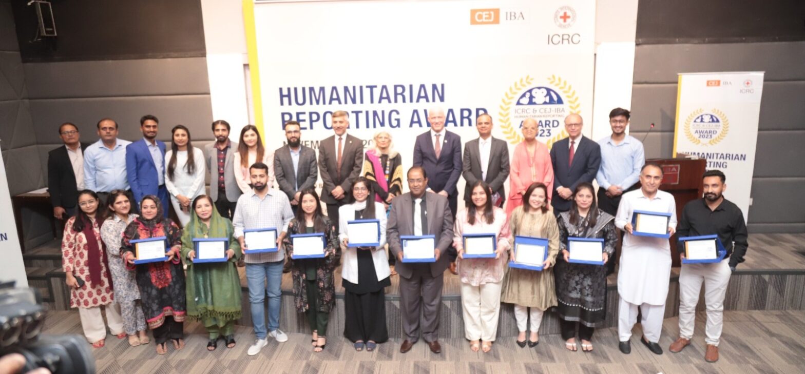 7th ICRC Humanitarian Reporting Awards at CEJ held