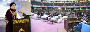President prods students to grasp opportunities flowing out from modern knowledge tools
