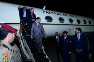 Caretaker PM arrives in Kuwait on two-day official visit