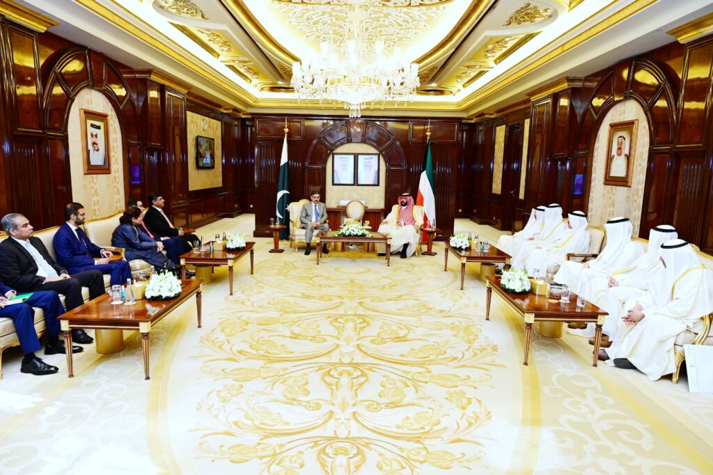 Caretaker PM, Kuwaiti First Deputy PM reaffirm to strengthen fraternal ties