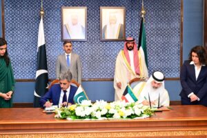 Caretaker PM, Kuwaiti First Deputy PM reaffirm to strengthen fraternal ties