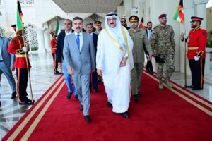 Caretaker PM leaves for Dubai to participate in COP-28