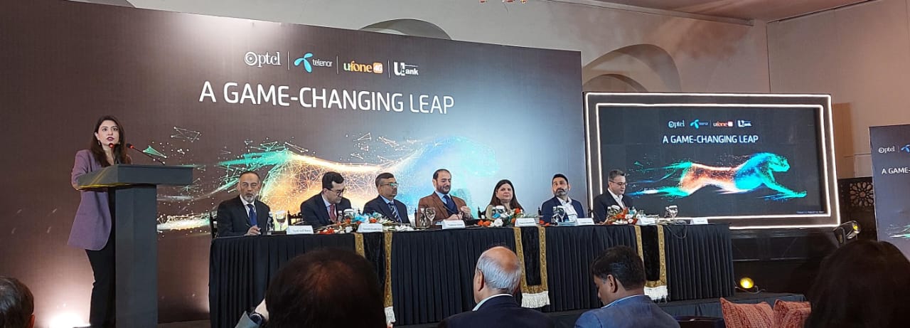 CEO of PTCL, Ufone announces 100pc stake acquisition in Telenor Pakistan