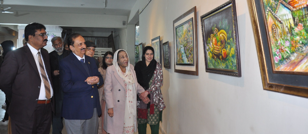 Painting exhibition 'Mother Nature' begins at PAC Rawalpindi