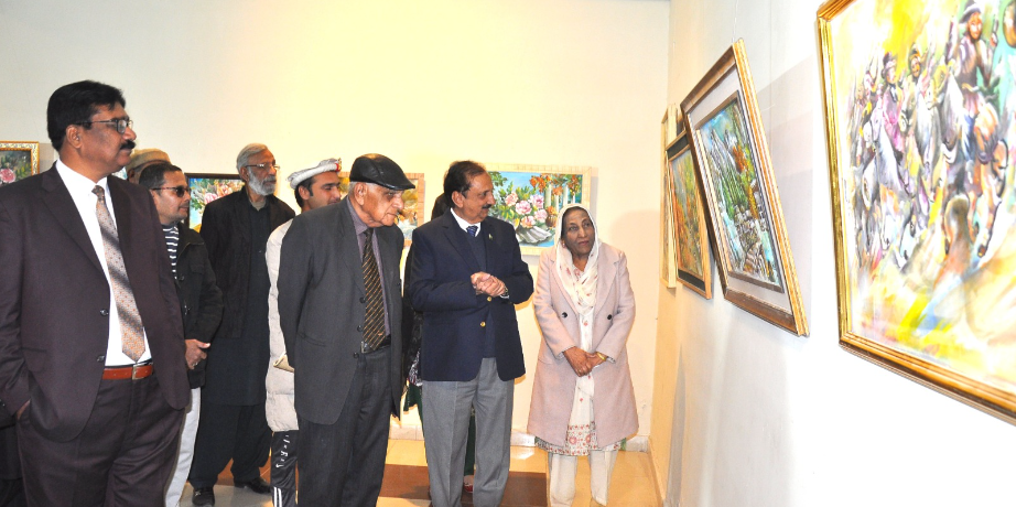 Painting exhibition 'Mother Nature' begins at PAC Rawalpindi