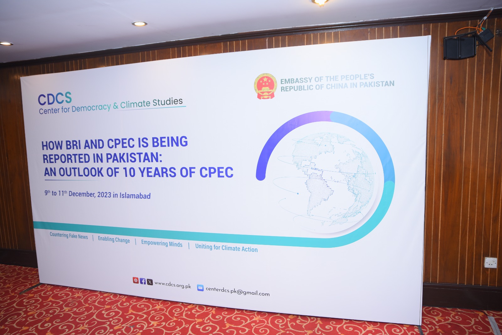 Media urged for factual reporting on CPEC, countering propaganda