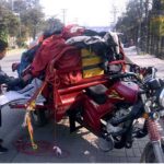 A vendor displaying used jackets as demand increased during winter season