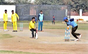 Visitor girl purchasing food items from the stall during the Special Sports Festival to mark International Day of Persons with Disabilities