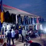 People looking for second hand warm coat as the temperature falls rapidly in the twin cities