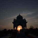 An attractive view of sunset at F9 Park in the Federal Capital.