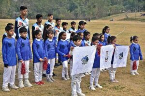 Students of different schools participate in sports Gala at National ground F7 in the Federal Capital.