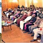 President Dr. Arif Alvi addressing the Christmas Celebration Ceremony 2023 at Aiwan-e-Sadr