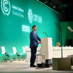 Caretaker Prime Minister Anwaar-ul-Haq Kakar makes a Nation Statement at the World Climate Action Summit/COP28