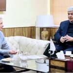 Ms. Florence Rolle, Representative of the Food and Agriculture Organization (FAO) in Pakistan called on Dr. Kausar Abdullah Malik, Caretaker Federal Minister for National Food Security & Research at Minister Office