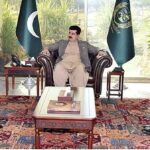 Ambassador of Jordan to Pakistan, Maen Khreisat called on Chairman Senate, Muhammad Sadiq Sanjrani at Parliament House