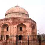 An outer view of Tomb of Khan-e-Jahan Bahadur Kokaltash is a 17th-century tomb of a Mughal governor that is located in Mohalla Ganj, in the Pakistani city of Lahore.Khan-e-Jahan Bahadur Zafar Jung Kokaltash served as Mughal Sūbehdar (Governor) of Lahore from 11 April 1691 – 1693. In mid of 1693, Emperor Aurangzeb Alamgir dismissed him from this office. Four years later, Khan-e-Jahan died on 23 November 1697 in Lahore and buried the location of this tomb.Historic evidences are obscure about Khan-e-Jahan