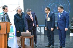 Caretaker Prime Minister Anwaar-ul-Haq Kakar launches the Prime Minister’s Youth Skill Development Program