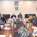 Chairperson, Intellectual Property of Pakistan (IPO-Pakistan), Ambassador Farukh Amil addressing an awareness session on Intellectual Property Rights