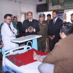 District and Sessions Judge Dr. Muhammad Iqbal is visiting the District Jail