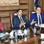 Secretary Industry and Commerce Punjab Ehsan Bhatta visits and addressing Sialkot Chamber of Commerce and Industry