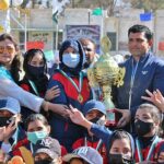 Pakistan Cricket Team’s renowned player Kamran Akmal distributes middles to position holders in Annual Sports Week of Government Girls Postgraduate College Quetta Cantt