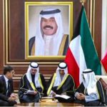 Caretaker Prime Minister Anwaar-ul-Haq Kakar meets with the new Amir of Kuwait His Highness Sheikh Meshal al-Ahmad al-Sabah to offer condolences over the sad demise of the Amir his Highness Nawaf Al-Ahmad Al-Jaber Al-Sabah