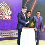 Caretaker Prime Minister Anwaar-ul-Haq Kakar inaugurates the broadcast Hazargi language programmes on PTV Bolan