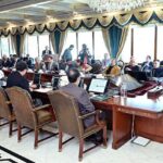 Caretaker Prime Minister Anwaar-ul-Haq Kakar chairs meeting of the federal cabinet