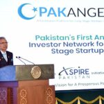 President Dr. Arif Alvi addressing the Angels Investors Summit & Startup Showcase, at Aiwan-e-Sadr